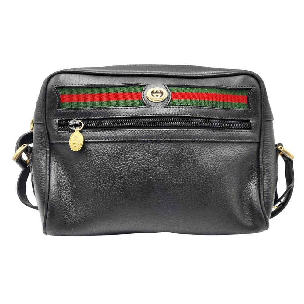 Vintage Gucci Ophidia 001.44.6655 Shoulder Crossbody Bag Iconic Red Sherry Line